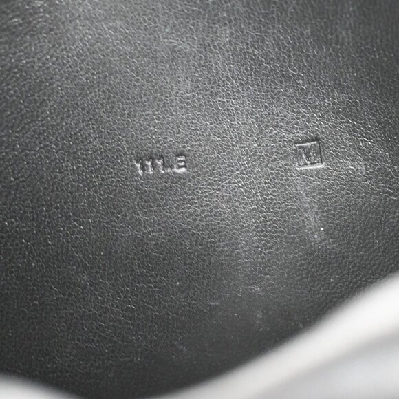 HERMES Logos Dogon Long Bifold Wallet Togo Leather Black GHW 34KB337 - Picture 16 of 16